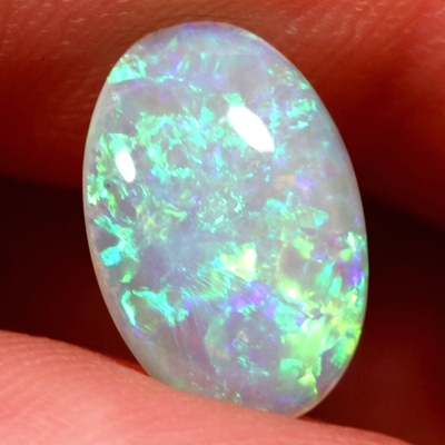 SOLID CRYSTAL OPAL Sparkling 3 dimensional pattern